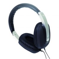 SoundLAB Stereo Hi Fi Headphones in Black Silver and Grey