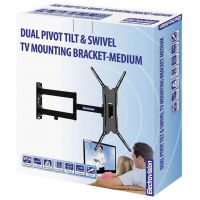 Dual Pivot Tilt Swivel TV Mounting Bracket 13 to 47 inch #2