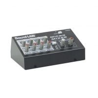 SoundLAB 4 Channel Stereo Microphone Mixer