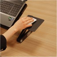 Adjustable Laptop Stand with USB Fans and Mouse Holder #5