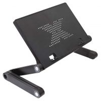 Adjustable Laptop Stand with USB Fans and Mouse Holder #6