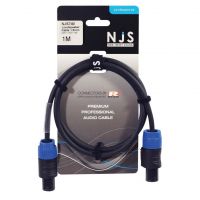 NJS Professional Speaker Lead Speakon to Speakon 1.5mm Cable 1M