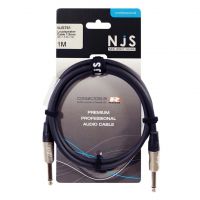 NJS Pro Speaker Lead Mono Jack to Jack 1.5mm Cable 1M