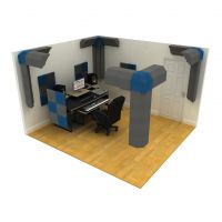 Blue 30x30x60cm Acoustic Corner Trap (Pack of 2) #3