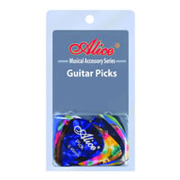 12 Assorted Colour Celluloid Guitar Picks 0.46 mm #2