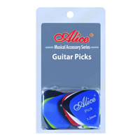 12 Assorted Matte Colour ABS Guitar Picks 1.2 mm #2