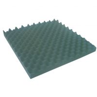 New Jersey Sound Acoustic Foam Tiles. Square Style Grey