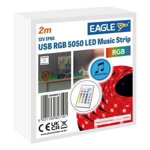 Eagle USB RGB 5050 LED USB Music Strip #3