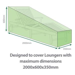 St Helens Water Resistant Lounger Cover #3