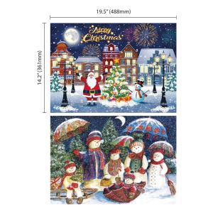 St Helens Twin Pack of 500 Piece Jigsaw Puzzles. Merry Christmas #3