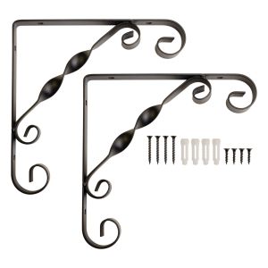 St Helens Wall Mount Shelf Brackets. Pack of 2 #3