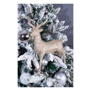 St Helens Champagne Colour Glitter Reindeer #3