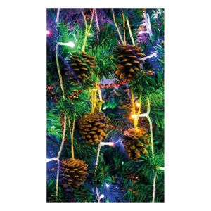 St Helens Hanging Plain Pine Cone Decoration. Pack of 6 #3