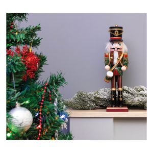 St Helens Nutcracker with Drum Christmas Decoration #3