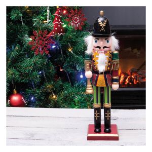 St Helens Nutcracker with Bugle Christmas Decoration
