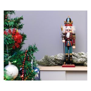 St Helens Nutcracker with Staff Christmas Decoration #3