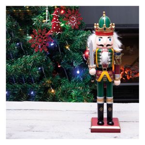 St Helens Nutcracker with Sword Christmas Decoration