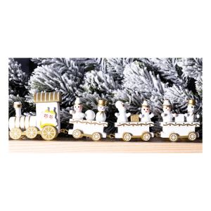 St Helens 20cm Wooden Christmas Train Set Display #2