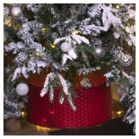 St Helens Rattan Style Red Tree Skirt