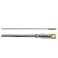 Silver Replacement 4 Section Telescopic FM Aerial Extends to 650mm