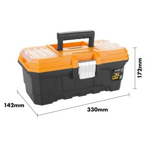 Pro Master Series Tool Box with Tough Metal Catches. 13" #3