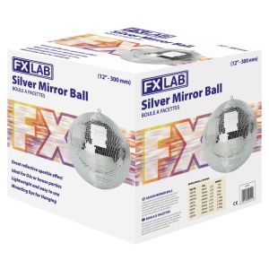SoundLAB Silver 300mm Lightweight Mirror Ball #2