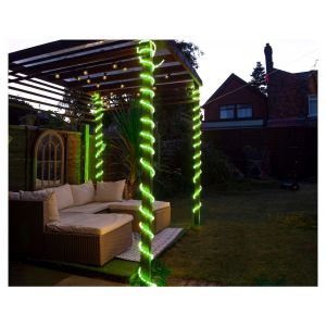 Green 90m Static LED Rope Light #3