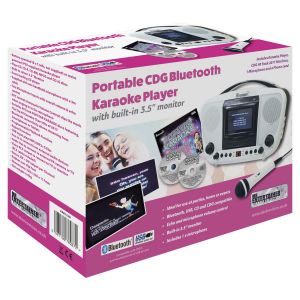 Mr Entertainer Portable Black CDG Bluetooth Karaoke Player #2