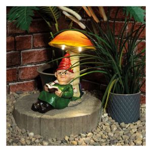 St Helens Solar Garden Ornament Gnomette