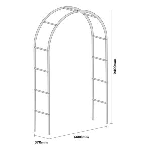 St Helens Decorative Garden Arch #3