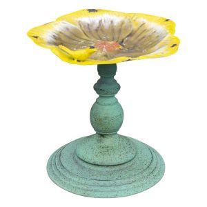 St Helens Ornamental Metal Pedestal Bird Bath