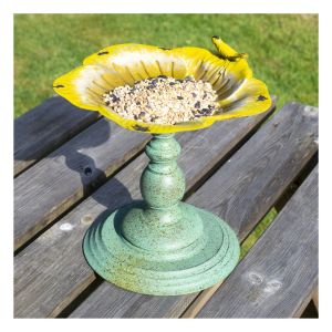 St Helens Ornamental Metal Pedestal Bird Bath #4