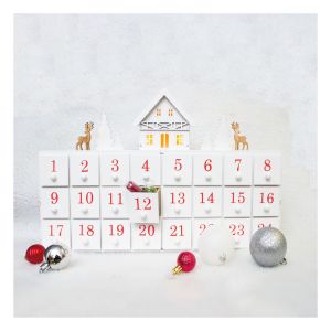 St Helens Battery Powered Wooden Advent Calendar