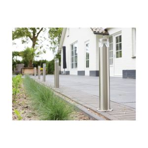 Luxform Lighting 12V Canberra Tall Post Light in Stainless Steel #2
