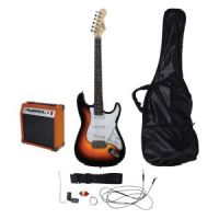 Johnny Brook Sunburst Guitar Kit with 20W Amplifier