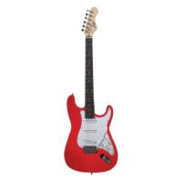Johnny Brook Electric Guitar Red with Lead