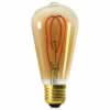 Girard Sudron LED Filament Edison Bulb Loops (4w) E27 Amber