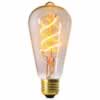Girard Sudron LED Filament Edison Bulb Twisted (4w) B22 Clear