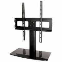 Universal Tabletop TV Pedestal Stand with Brackets. Vesa Size 400x400