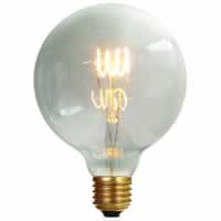 Girard Sudron LED Filament Globe Bulb 4 Loops G125 (4w) E27 Clear