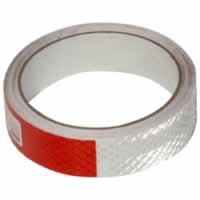 Eagle Self Adhesive Reflective Tape. Red White 5m x 25mm