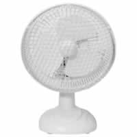 Prem I Air 6 inch White Desktop Fan with 2 Speed Settings #3