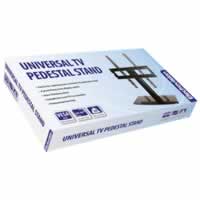 Universal Tabletop TV Pedestal Stand with Brackets. Vesa Size 400x400 #2