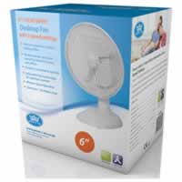Prem I Air 6 inch White Desktop Fan with 2 Speed Settings #2