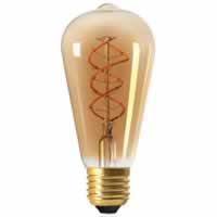 Girard Sudron LED Filament Edison Bulb (4w) E27 Amber #2