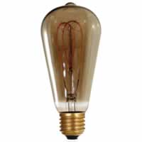 Girard Sudron LED Filament Edison Bulb Loops (4w) E27 Smoky #2