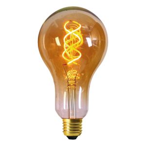 Girard Sudron. LED Filament Big Bulb Twisted E27 Amber 4w #2