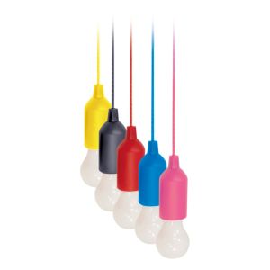 Battery Operated LED Hanging Pull Light (5 Pack)