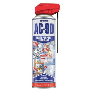 ActionCan AC 90 Multi Purpose Lubricant LPG Twin Spray 500ML