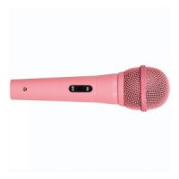 SoundLAB Dynamic Vocal Microphone with Lead in Pink